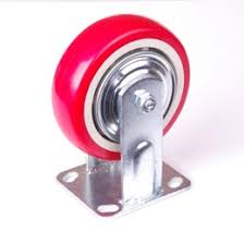 Caster Wheel, Directional (Heavy Duty, Korean Style, Polyurethane, Load 200KG) 4"