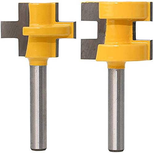 PTA - Router Bit Tongue & Groove Wood Router 1/4X1-1/8 