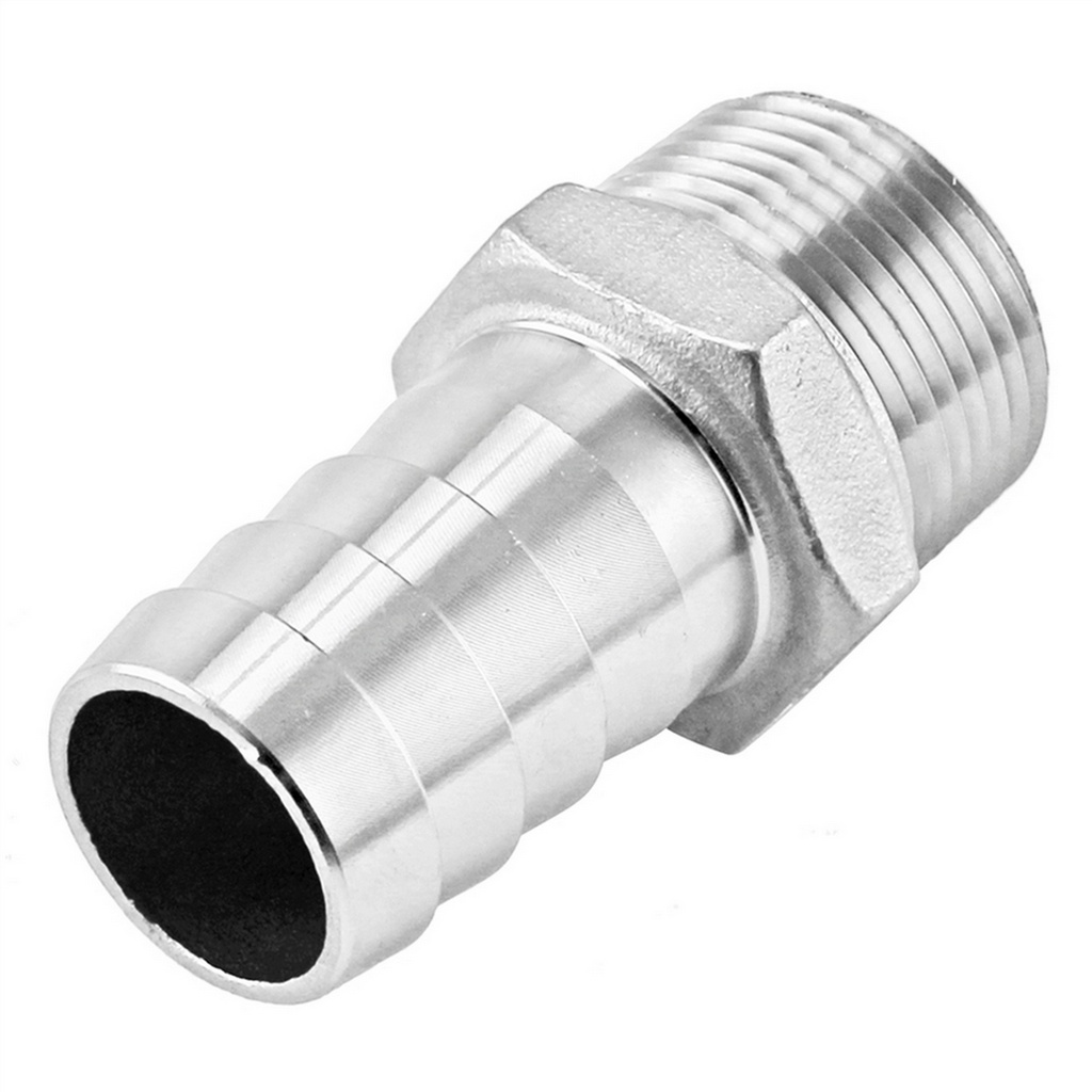 Hose Nipple, SS316, 1" x 1"