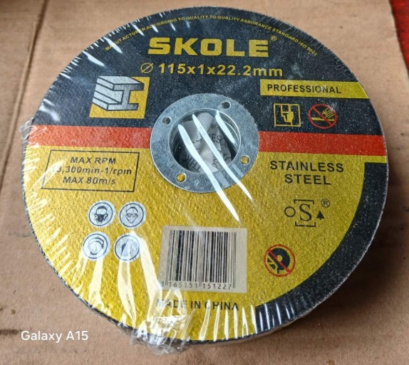 Skole -  Cutting Wheel Metal  4.5" (115*1.0*22.2MM) 