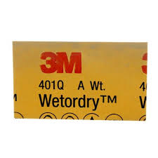 Sand Paper 401Q Wetordry Abrasive Sheet #2000, Brand: 3M