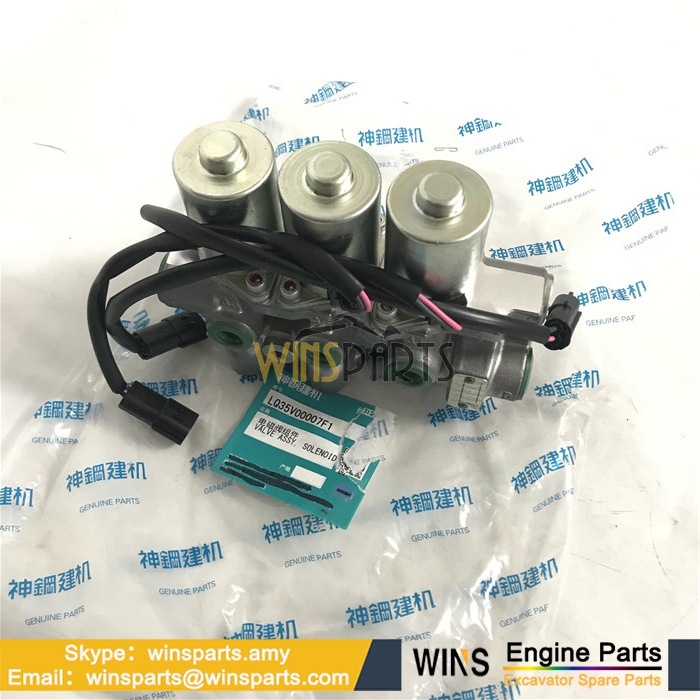 Solenoid Valve Assy LQ35V00007F1 SK200-10