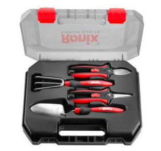 Ronix Portable Balcony Garden Tools Kit 4pcs 0.63Kg, Model: RS-0011