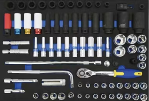Socket Wrench 78Pcs Set Longdexin