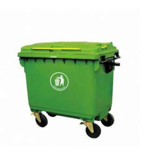 Dustbin 660L, Green (123*78*121CM)