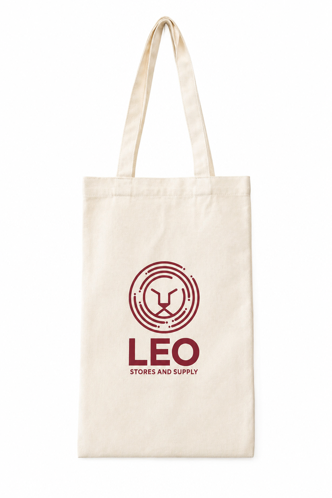 Canvas Handbag (LEO) H40 x W25CM