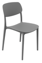 Plastic Chair (C109) Grey 93360 - 38*39*78CM PP