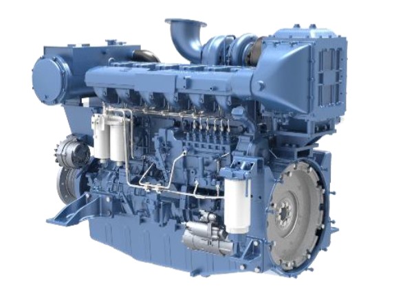 Weichai Marine Diesel Engine 500HP/2100RPM, WP13C500-18 