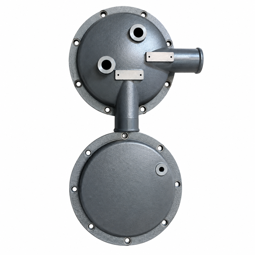 Weichai Heat Exchanger End Cap 