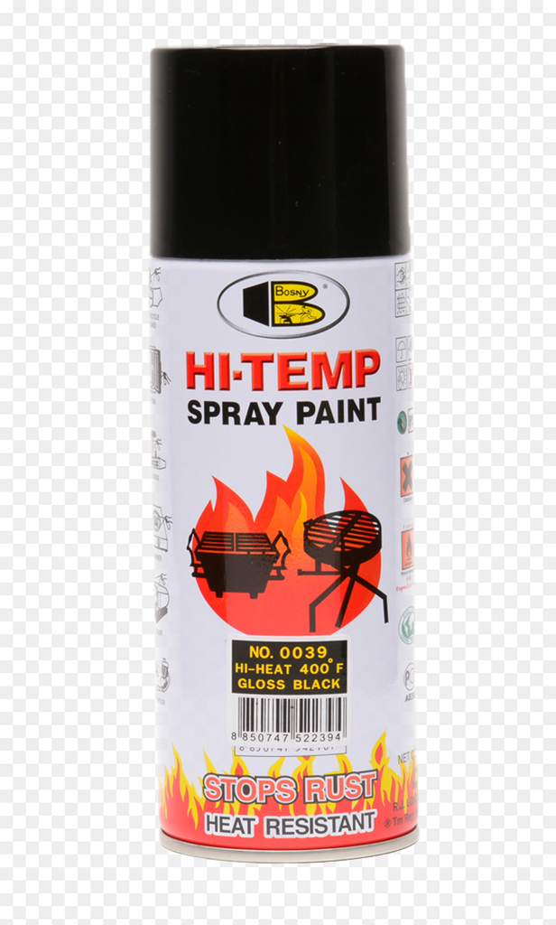 Hi-Temp Spray Paint Black 400g