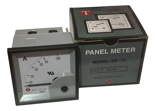 Panel Meter BE-48 40A DC