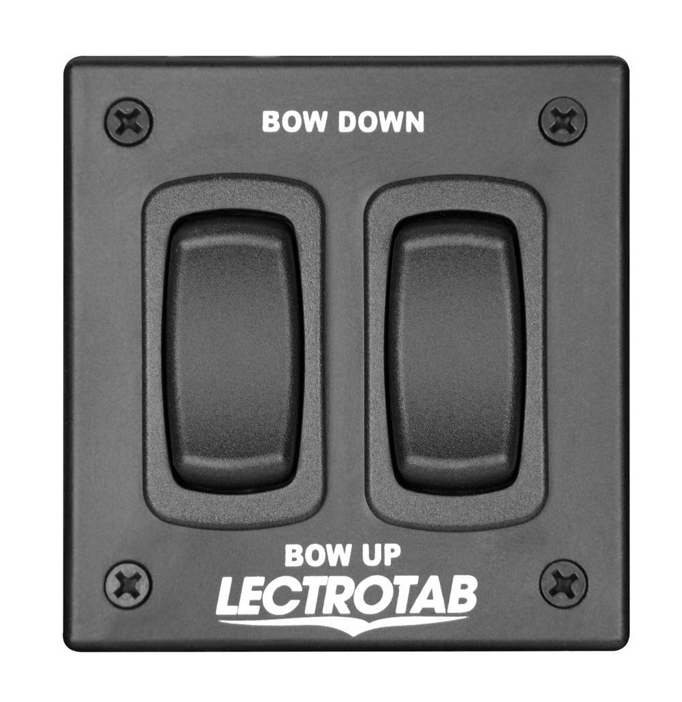Flat Rocker Switch Assy 15A/24V Single Station 0219