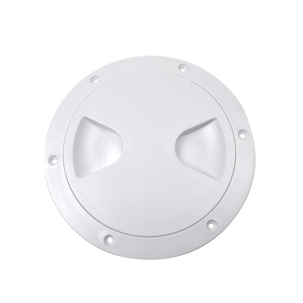 Deck Plate, White Color, ID-6.5", OD-8"