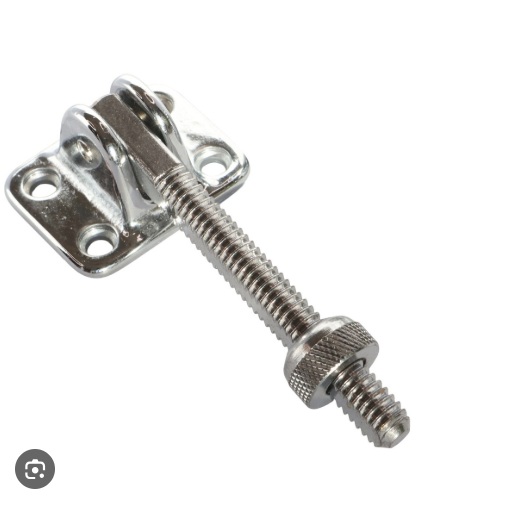 Adjustable Gate Hinges 90*38MM Bolt 8MM, SS316