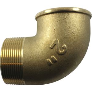 Brass Elbow Male/Female 2" x 90° Threaded