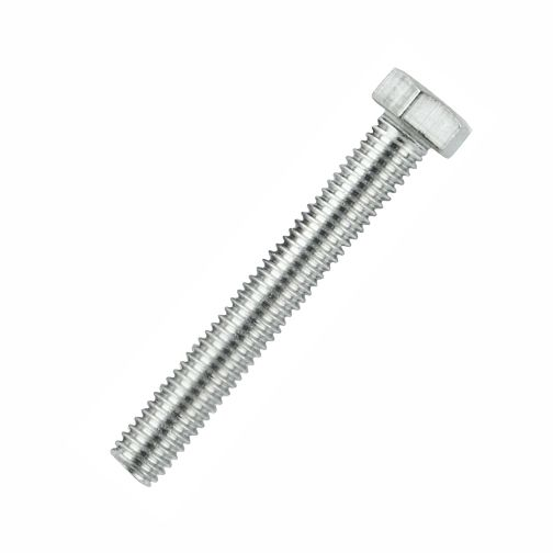 SS Hex Bolt - 4 x 50, Full Thread