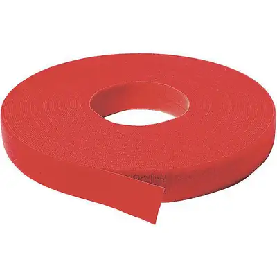Velcro Fastener Closure Tape Loop, Red 25MM