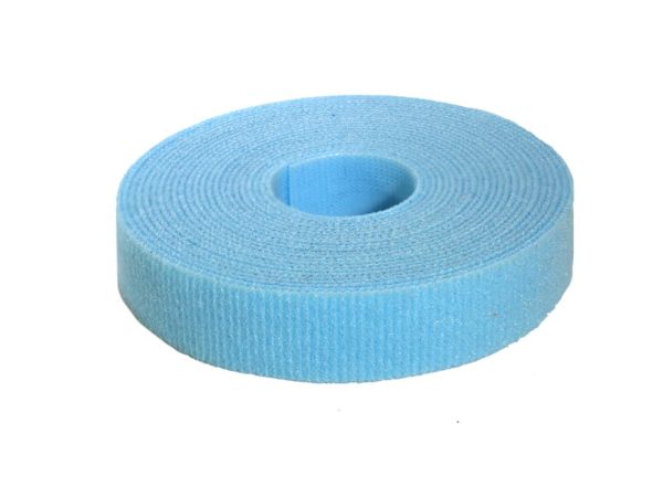 Velcro Fastener Closure Tape Hook, Sky Blue 25MM