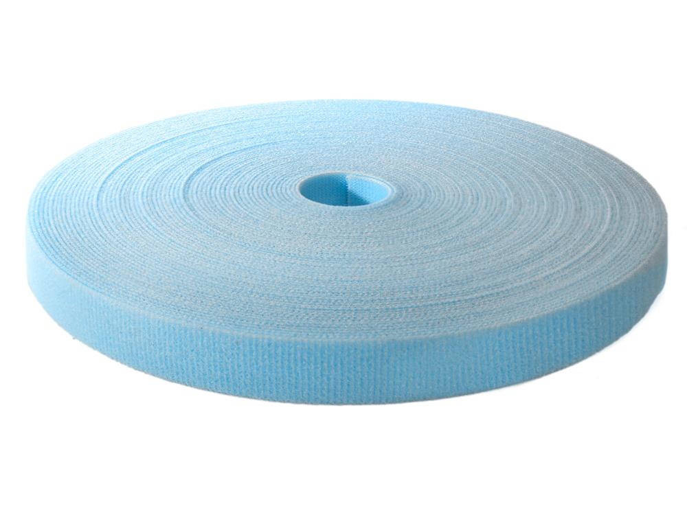 Velcro Fastener Closure Tape Loop, Sky Blue 25MM
