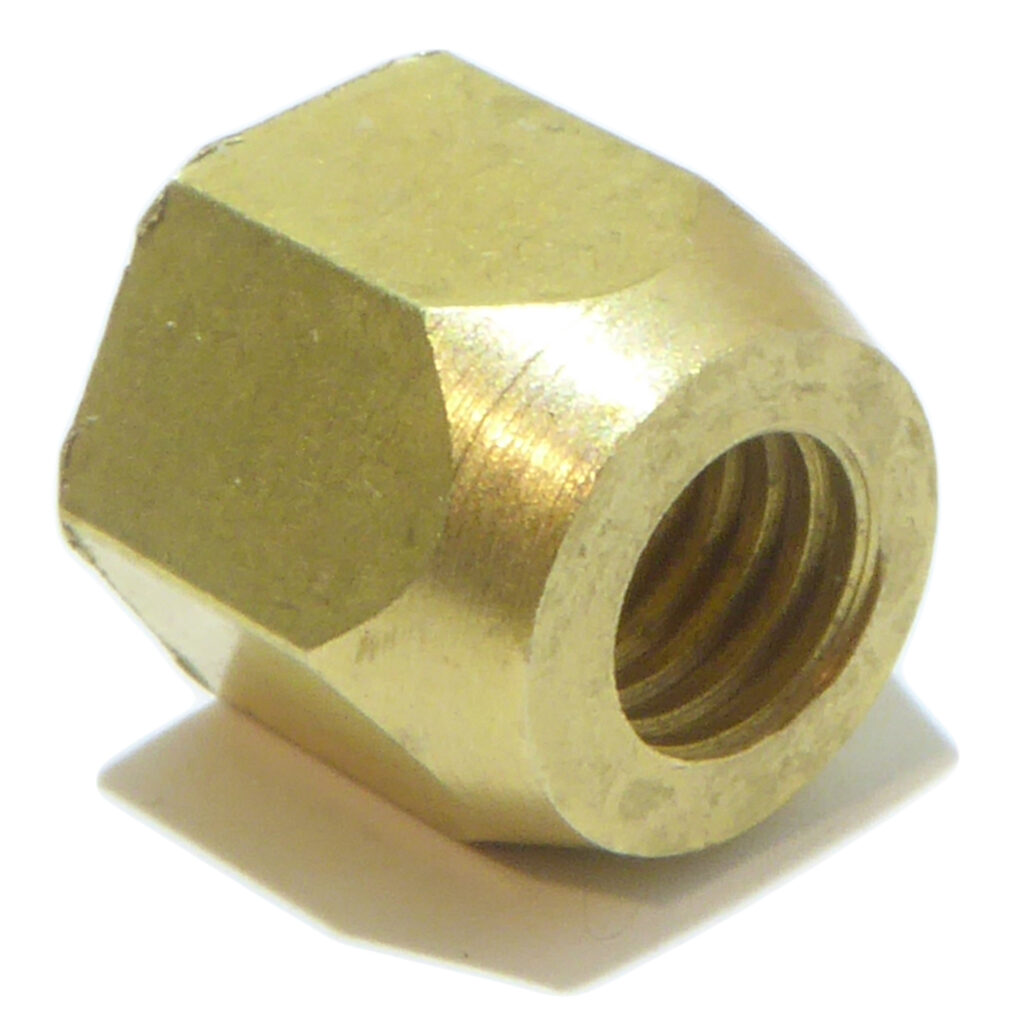 Flair Nut 10MM, Brass