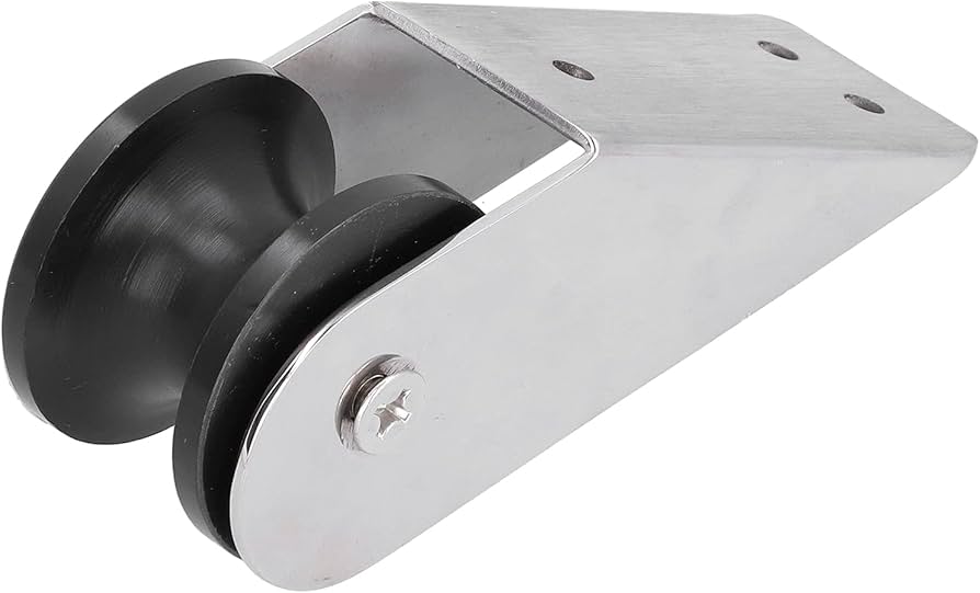 Anchor Roller Bracket SS316, 6-1/2" x 2"