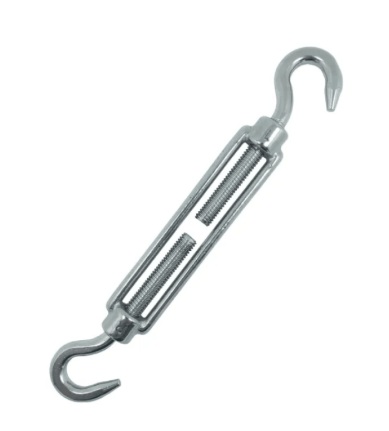 Turnbuckle - Hook & Eye, SS304, 5/16MM x 240MM