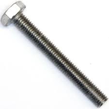 SS Hex Bolt - 12 x 140, Full Thread