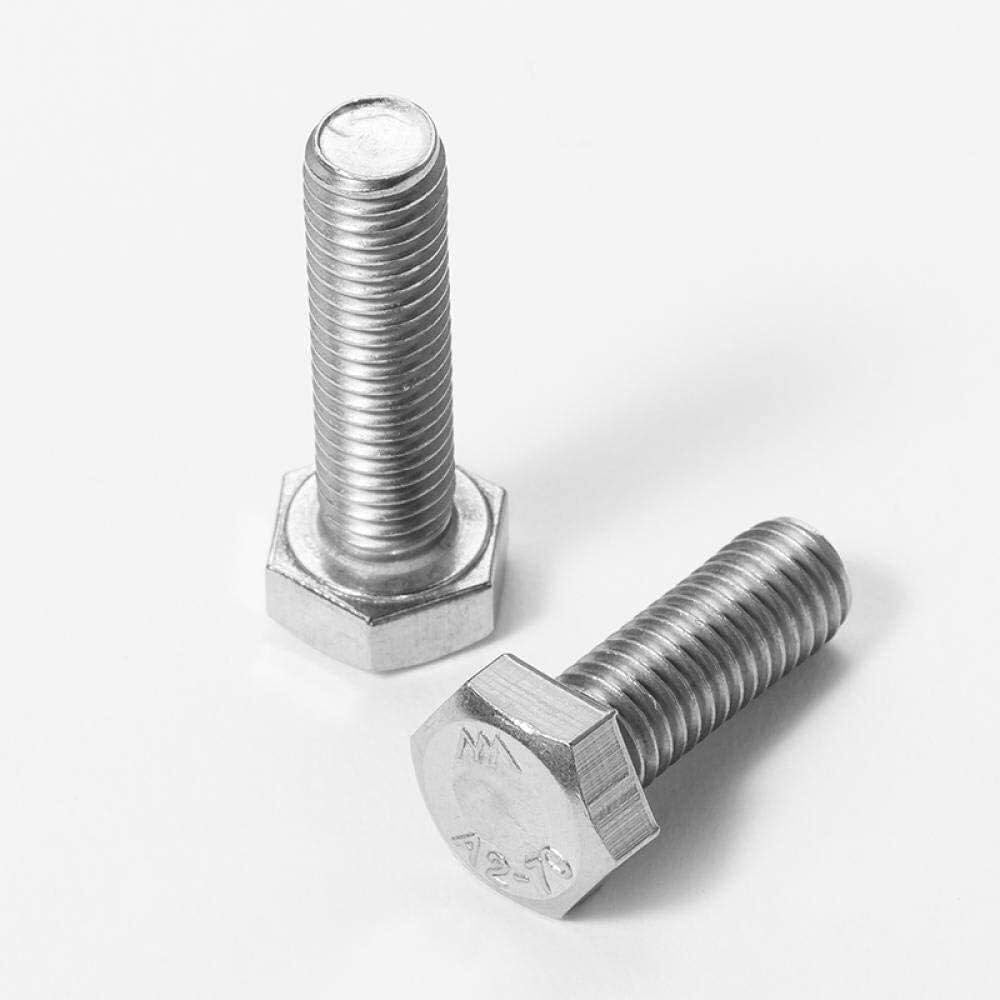 SS Hex Bolt - 5 x 40, Full Thread