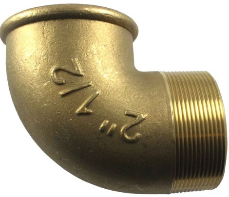 Brass Elbow Male/Female 1/2" x 90° Threaded
