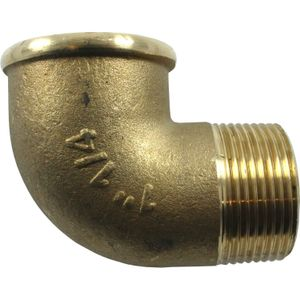 Brass Elbow Male/Female 1-1/4" x 90° Threaded