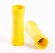 Insulated Butt Connector 4.0MM, Yellow