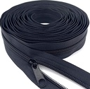 Zipper Tape, Black 10MM