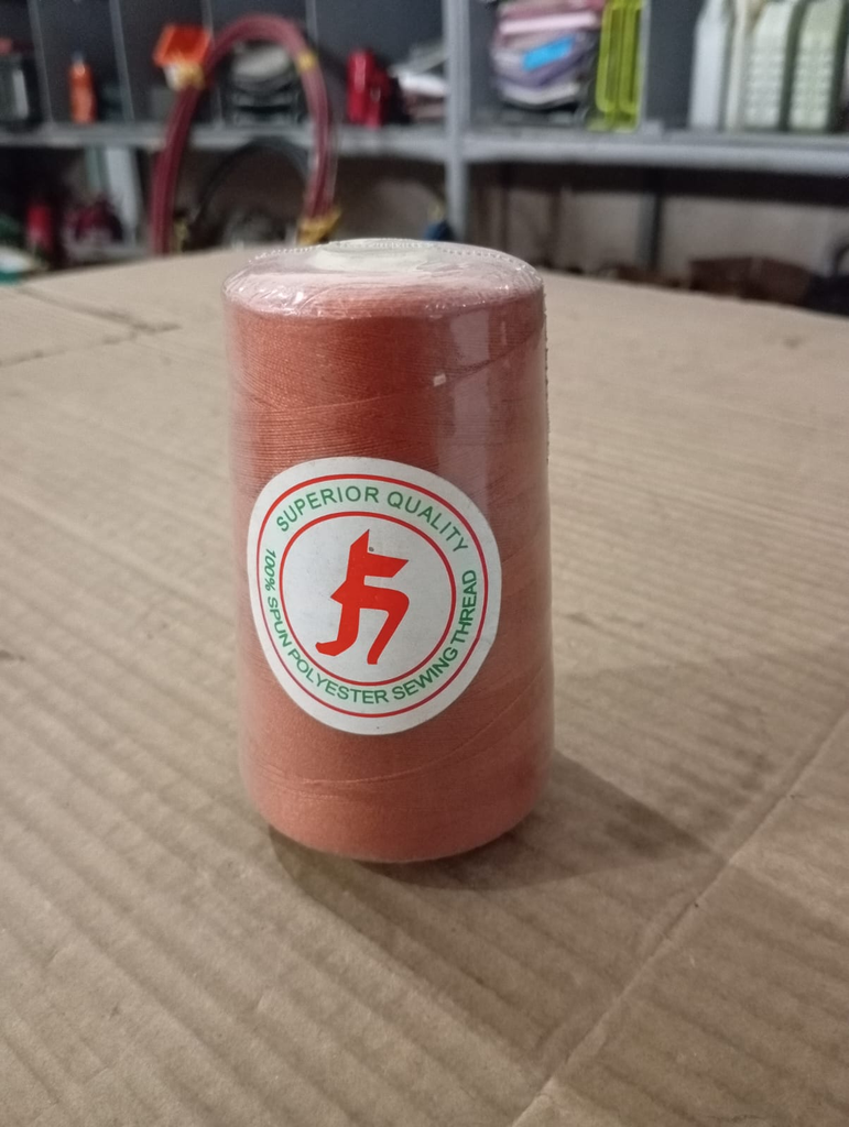 Sewing Thread - 100% Spun Polyster, Pink Shade Color, 2500 Yard