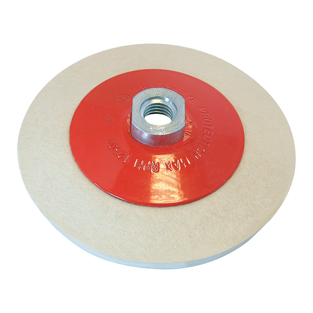 Felt Buffing Polishing Wheel 4" (100 x 15 x 10MM) 