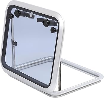 Marine, Hatch Deck Window, Clear Glass, 640MM x 570MM