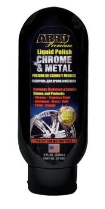 Liquid Polish Chrome & Metal 240ML, Brand: Abro