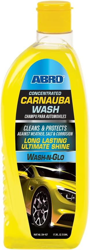 Carnuba Wash-N-Glo 510Ml, Brand : Abro