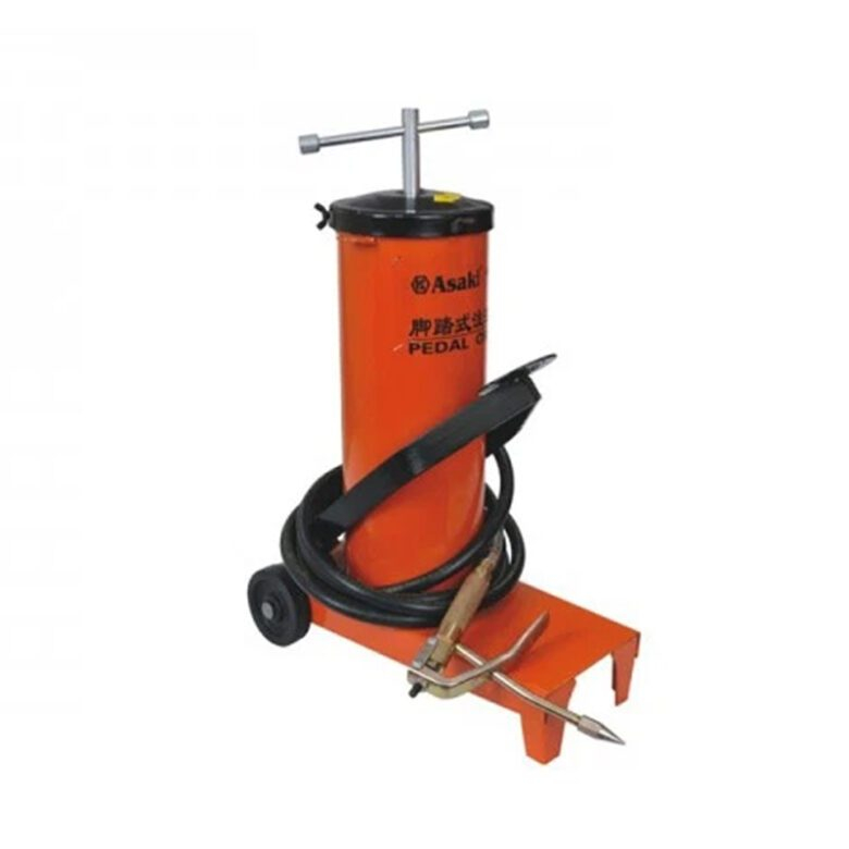 Asaki Pedal Grease Pump 8L x 4M Tube, AK-1008 