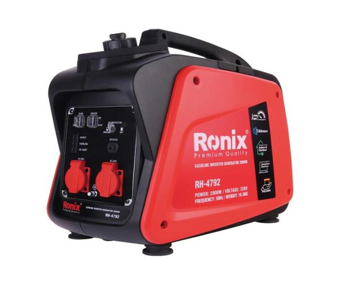 Ronix Gasoline Inverter Generator 2000W/4.1L, RH-4792