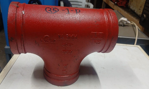 Fire Pipe Tee 114.3mm