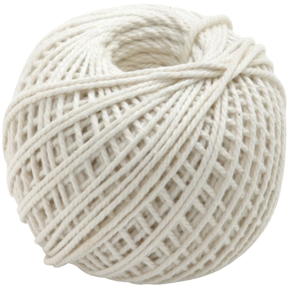 Ropenet - Cotton 1-Ply Twine  1MM X 100G, Natural Color