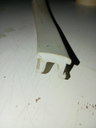 EPDM Rubber Sealing Strip, White 14MM*20MM