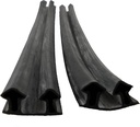 EPDM Rubber Sealing Strip, Black 12MM*22MM