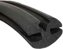 EPDM Rubber Sealing Strip, Black 20MM*30MM