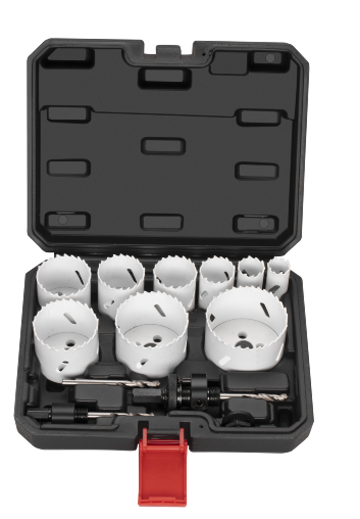 PTA - BI Metal Hole Saw 15pcs, Pilot Drill
