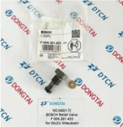BOSCH Relief Valve F00N201433,F 00N 201 433 for ISUZU Mitsubishi CP3 series pump 0445020037/049/050