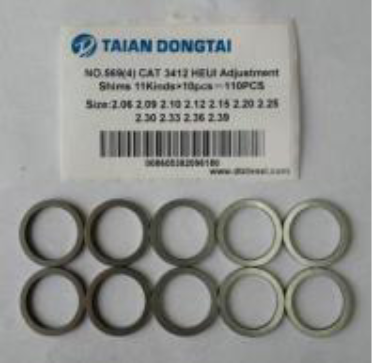 CAT 3412 HEUI Adjustment Shims 11Kinds x 10pcs=110PCS