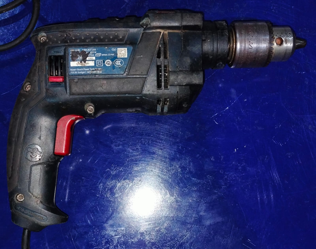 (R) Bosch Electric Drill GSB13RE, 650W 13mm (3601 B27180)  