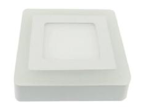 Gaorui LED Panel Light Square GL-006-YL, 12W+4W  (Double Color) 