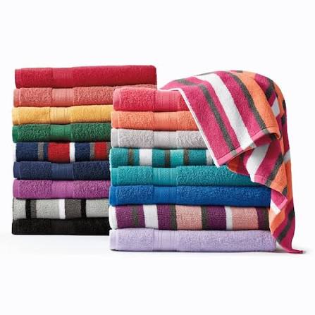 Bath Towel T9718, 56 X 30" Assorted